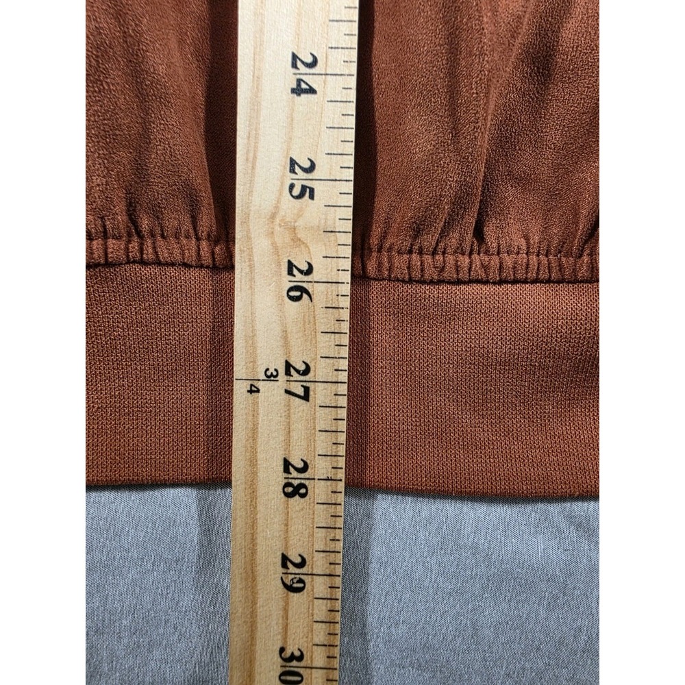 Zero Restriction Microsuede Pullover Vest Rusty R… - image 7